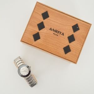NWT! Anriya Silver Women's Watch